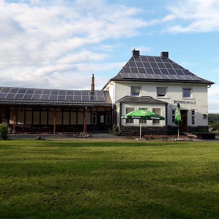 Kleines Bahnhofshotel Greifenstein Buitenkant foto