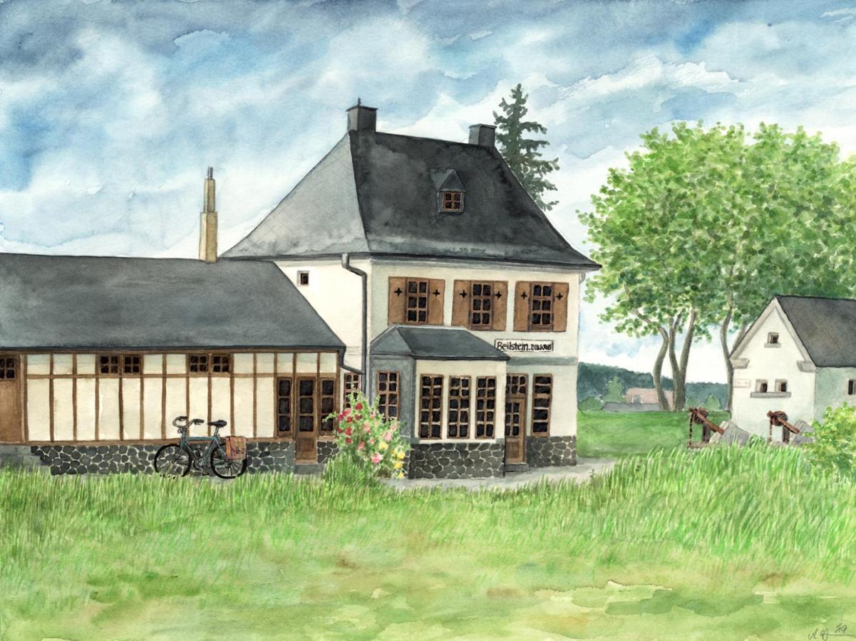 Kleines Bahnhofshotel Greifenstein Buitenkant foto